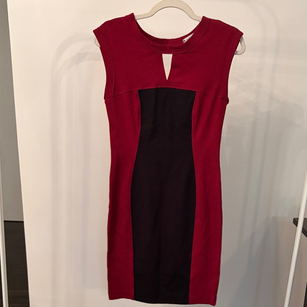 Yoana Baraschi Colorblock Bodycon Dress | Made in NYC | Size 2